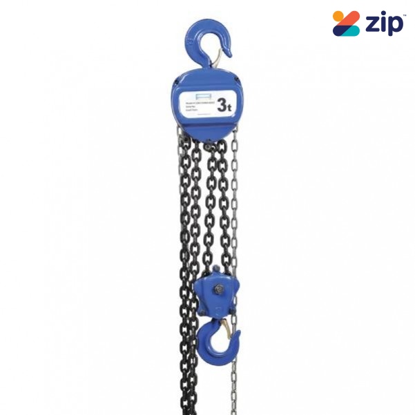 Kincrome K12083 - 3 Tonne 3M Lift Workshop Chain Block Workshop Equipment
