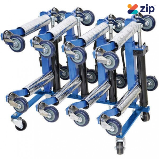 Kincrome K12102 - 5 Piece 300mm Vehicle Positioning Jacks Floor Jacks