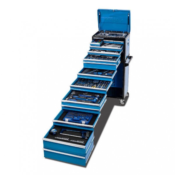 Kincrome K1228 - 466 Piece 14 Drawer 1/4”, 3/8” & 1/2” Drive Evolution Tool Chest