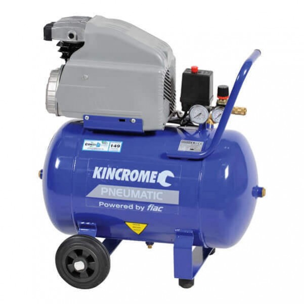 Kincrome K13101 - 240V 2.5HP 40L Direct Drive Single Phase Air Compressor Single Phase