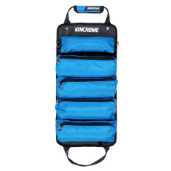 Kincrome K13305 - Medium Tool Roll 5 Zipper Carry Bags