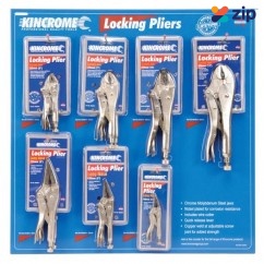 Kincrome K14014 - 14 Piece Locking Pliers Merchandiser