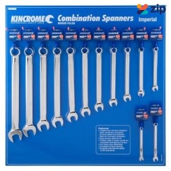 Kincrome K14071 - 26 Piece Combination Spanners Merchandiser