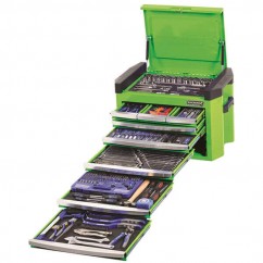 Kincrome K1502G - 1/4, 3/8 & 1/2" 328 PCE Square Drive Contour Tool Chest Workshop Tool Boxes & Trolleys