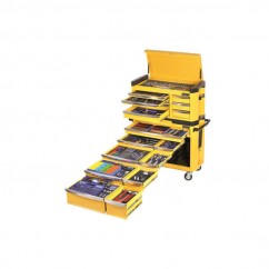 Kincrome K1505Y - Imperial & Metric 594 PCE 1/4, 3/8 & 1/2" Tool Workshop Kit Workshop Tool Boxes & Trolleys