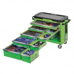 Kincrome K1506G - 1/2, 3/8 & 1/2" 485 PCE Square Drive Contour Tool Trolley Workshop Tool Boxes & Trolleys