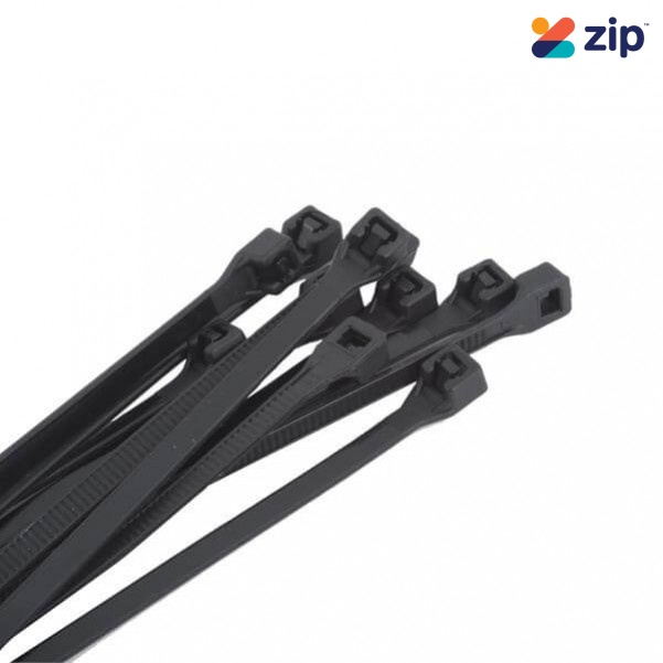 Kincrome K15703 - 150 x 3.6mm 25 Piece Black Cable Tie Pack