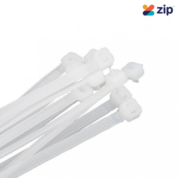 Kincrome K15743 - 150 x 4.7mm 100 Piece Reusable Cable Tie Pack Cable Ties