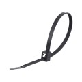 Kincrome K15801 - 200mm 100 Piece Black SELF-CUT Cable Tie Pack