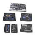 Kincrome K1591MB - 546 Piece CONTOUR Black Series 1/4, 3/8 & 1/2" Drive Tool Workshop Tool Chests & Trolleys