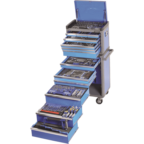 Kincrome K1600B - 467 PCE 1/4, 3/8 & 1/2" Square Drive Evolve Tool Workshop Limited Stock Tool Kit