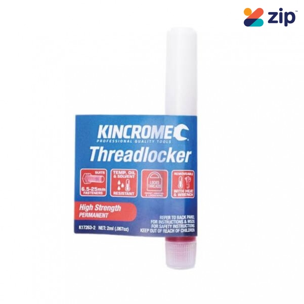 Kincrome K17263-2 - 2ml High Strength Thread Locker