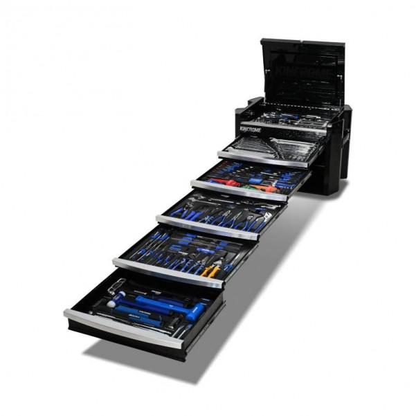 Kincrome K1946B - 298 Piece 5 Drawer 29" CONTOUR Black Chest Tool Kit Tool Chests & Trolleys