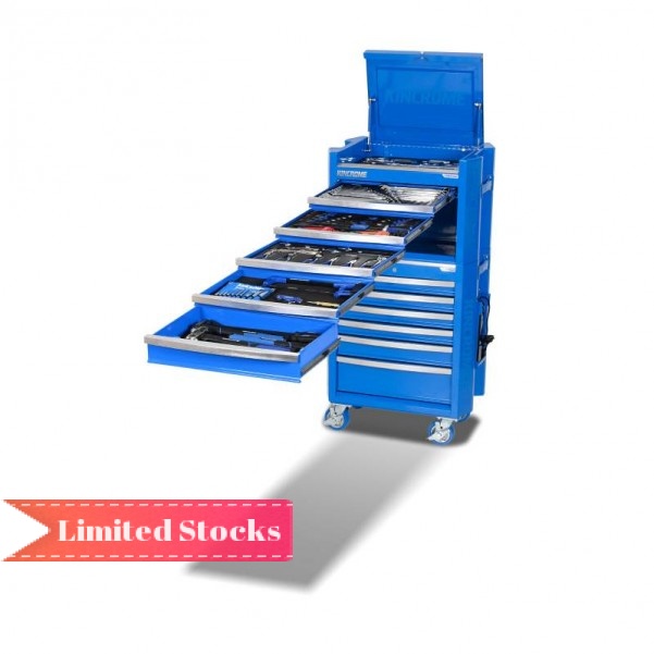 Kincrome K1950 - 278 Piece 11 Drawer 29" CONTOUR Workshop Tool Kit Tool Chests & Trolleys