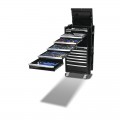 Kincrome K1951B - 299 Piece 11 Drawer 29" CONTOUR Workshop Tool Kit Black Tool Chests & Trolleys
