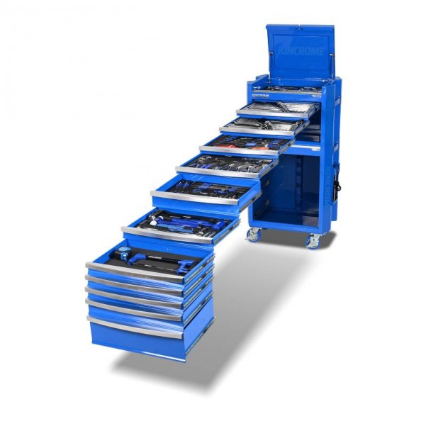 Kincrome K1953 - 329 Piece 11 Drawer 29" CONTOUR Workshop Tool Kit Tool Chests & Trolleys