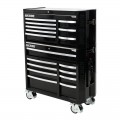 Kincrome K1958B - 545 Piece 17 Drawer (42") CONTOUR Black Workshop Tool Kit Tool Chests & Trolleys