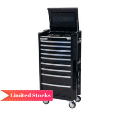 Kincrome K1972B - 474 Piece 9 Drawer 29" CONTOUR Tower Trolley Tool Kit - Black