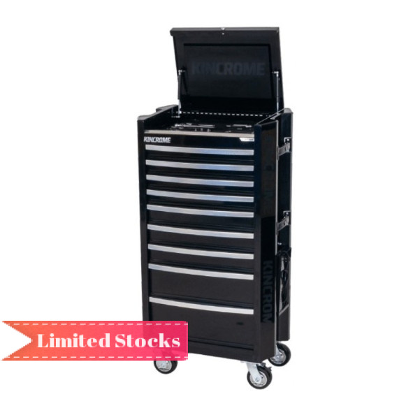 Kincrome K1972B - 474 Piece 9 Drawer 29" CONTOUR Tower Trolley Tool Kit - Black Kincrome K1972B - 474 Piece 9 Drawer 29" CONTOUR Tower Trolley Tool Kit - Black