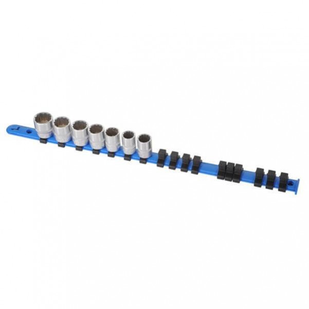 Kincrome K2074 - 3/8" Drive 17 Clip Socket Clip Rail Sockets & Accessories