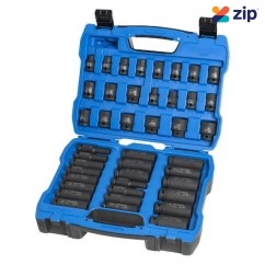 Kincrome K2098 - 1/2" Drive 42 PC Deep or Standard Impact Socket Set - Metric & Imperial