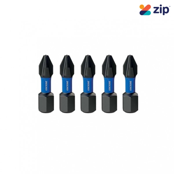 Kincrome K21230 - 25mm 5 Piece Phillips #2 Impact Bit Drill/Driver Bit Sets