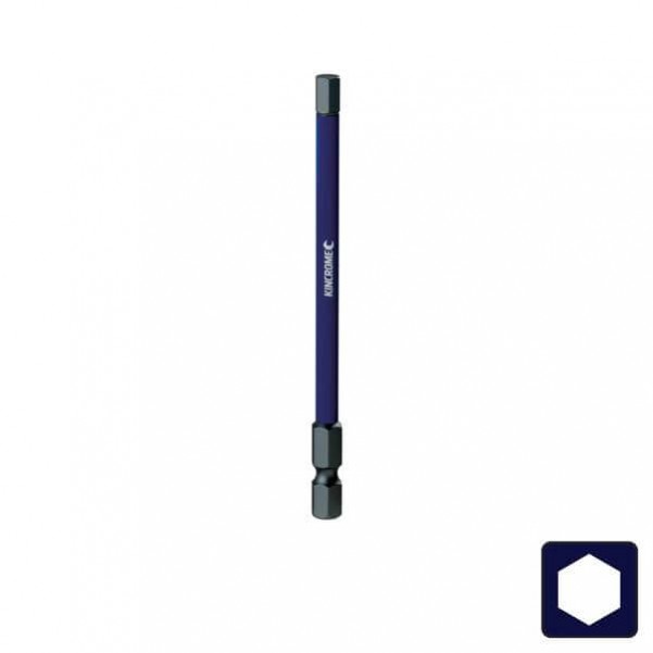 Kincrome K21366 - 6mm 100mm 1 Piece Hex Impact Bit Drill Bits