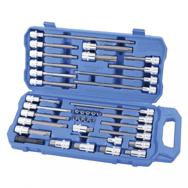 Kincrome K2138 - 38 Piece Metric Automotive Bit Socket Set Socket Sets