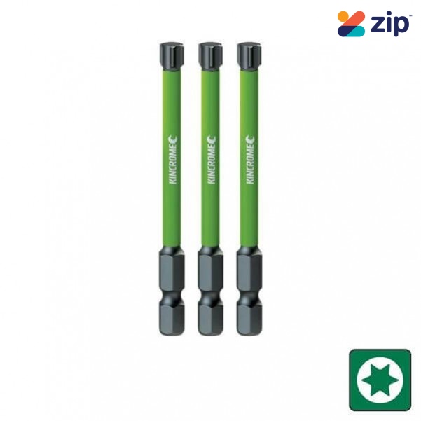 Kincrome K21383 - T15 75mm 3 Piece TORX Impact Bit Drill/Driver Bit Sets