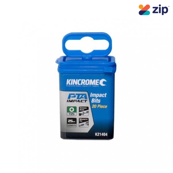 Kincrome K21404 - T25 25mm 20 Piece TORX Impact Bit