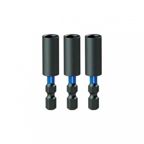 Kincrome K21487 - 50mm 3 Piece Magnetic C-Clip Bit Coupler Sockets & Accessories