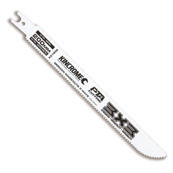 Kincrome K21632 - 200mm 10-14TPI 3x3 1 Piece Reciprocating Saw Blade Reciprocating Saw Accessories Kincrome K21632 - 200mm 10-14TPI 3x3 1 Piece Reciprocating Saw Blade Reciprocating Saw Accessories