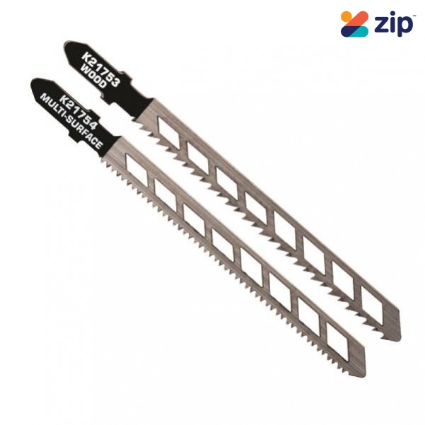 Kincrome K21701 - 100mm 10 TPI 2 Piece Skeleton Jigsaw Blade Combo