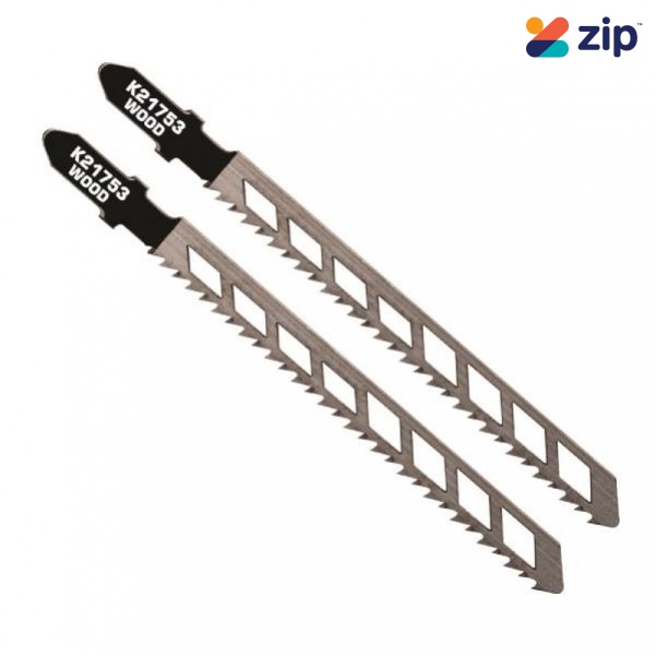 Kincrome K21702 - 100mm 10 TPI 2 Piece Skeleton Wood Jigsaw Blade Combo Jigsaw Accessories