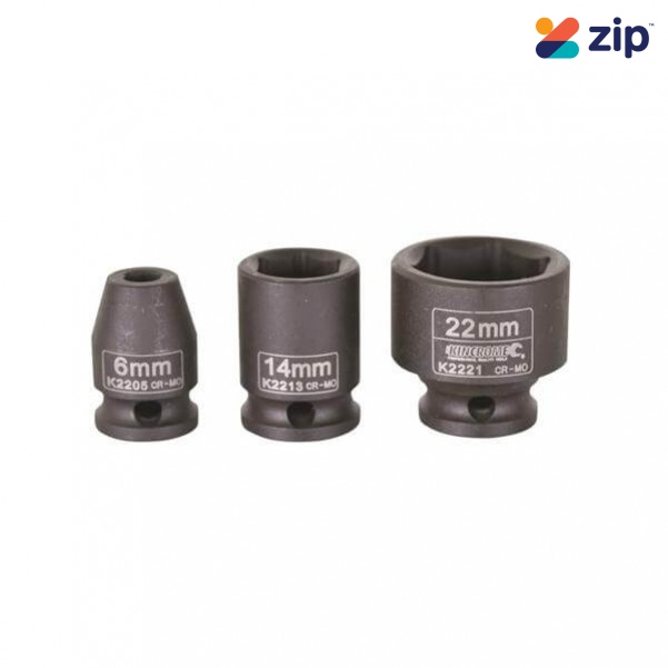 Kincrome K2215 - 16mm 3/8" Drive Impact Socket Sockets & Accessories