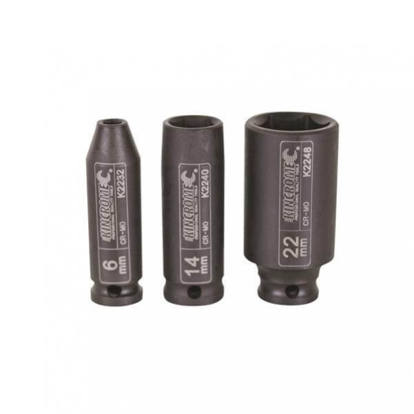 Kincrome K2234 - 8mm 3/8" Drive Deep Impact Socket Sockets & Accessories