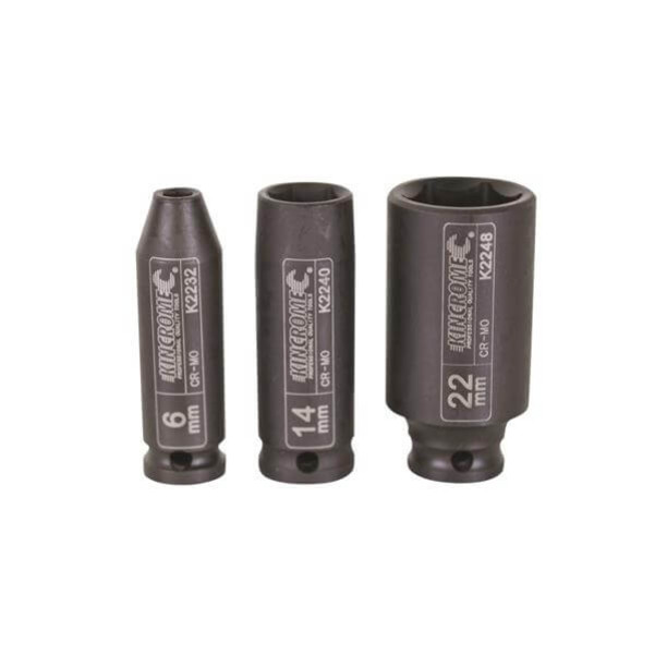 Kincrome K2239 - 13mm 3/8" Drive Deep Impact Socket Sockets & Accessories Kincrome K2239 - 13mm 3/8" Drive Deep Impact Socket Sockets & Accessories