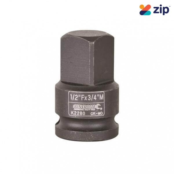 Kincrome K2280 - 1/2"F x 3/4"M 1/2" Drive Impact Adaptor Sockets & Accessories
