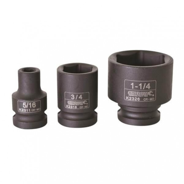 Kincrome K2324 - 1-1/8" 1/2" Drive Imperial Impact Socket Sockets & Accessories