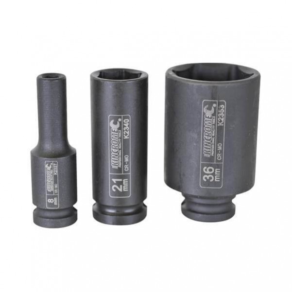 Kincrome K2330 - 11mm 1/2" Drive Deep Impact Socket