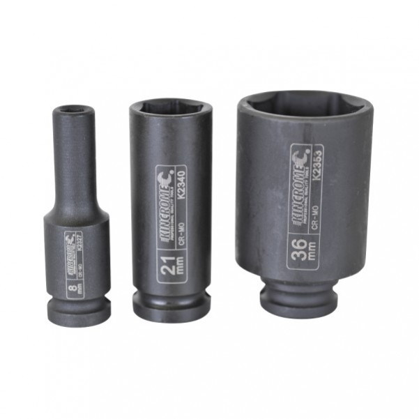 Kincrome K2343 - 24MM 1/2" Drive Deep Impact Socket Sockets & Accessories