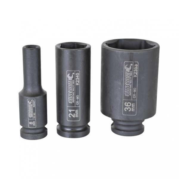 Kincrome K2343 - 24MM 1/2" Drive Deep Impact Socket