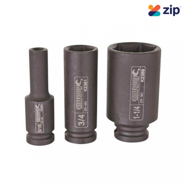 Kincrome K2354 - 5/16" 1/2" Drive Imperial Deep Impact Socket Sockets & Accessories