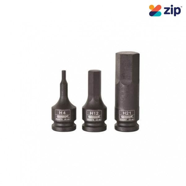 Kincrome K2375 - 9mm x 60mm 1/2" Drive Hex Impact Socket Sockets & Accessories