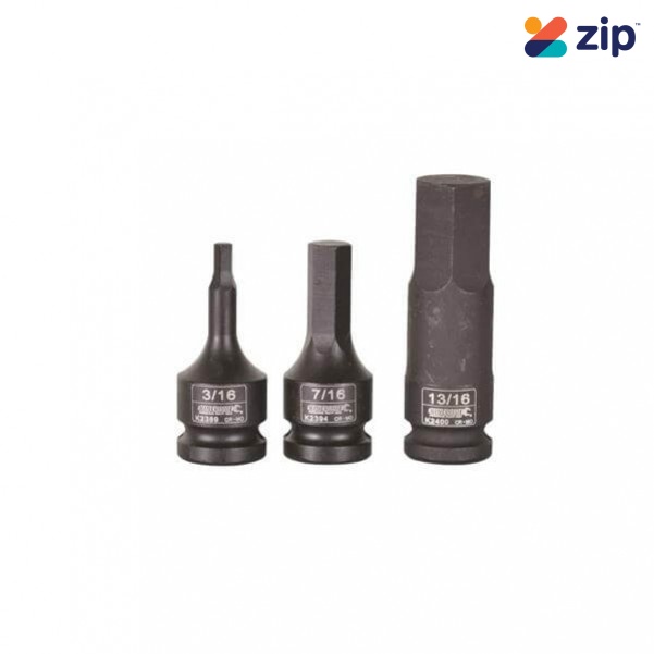 Kincrome K23935 - 3/8" x 78mm 1/2" Drive Hex Impact Socket Sockets & Accessories