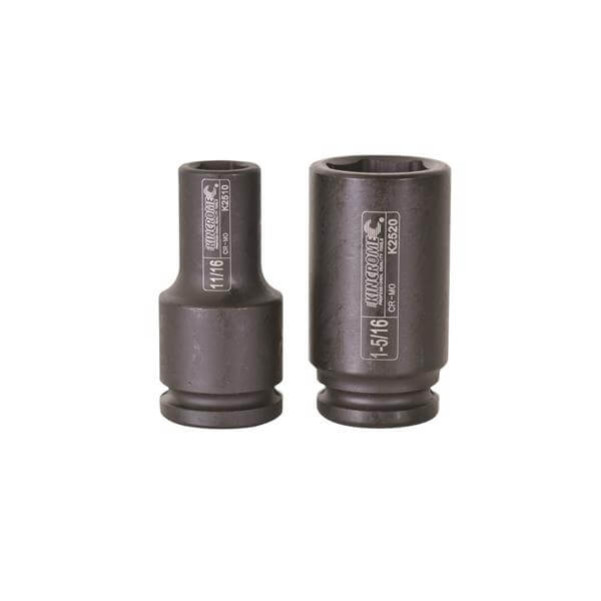 Kincrome K2512 - 13/16" 3/4" Drive Deep Imperial Impact Socket Sockets & Accessories