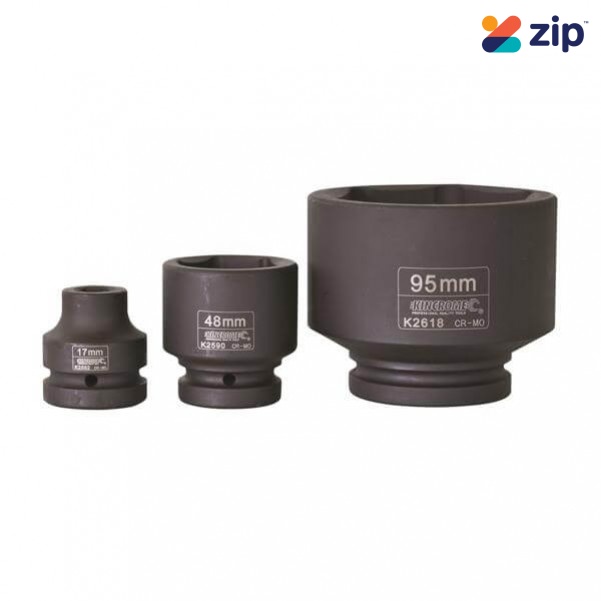Kincrome K2612 - 78mm 1" Drive Impact Socket Sockets & Accessories