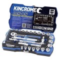Kincrome K27012 -  33 Piece 3/8" Square Drive LOK-ON Socket Set - Imperial & Metric Socket Sets