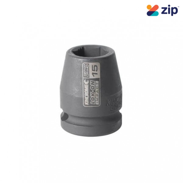 Kincrome K27107 - 15mm 1/2" Drive LOK-ON Impact Socket