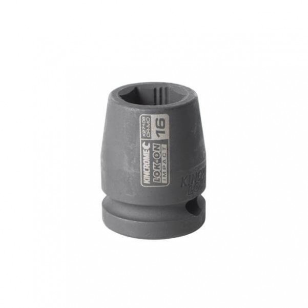 Kincrome K27108 - 16mm 1/2" Drive LOK-ON Impact Socket
